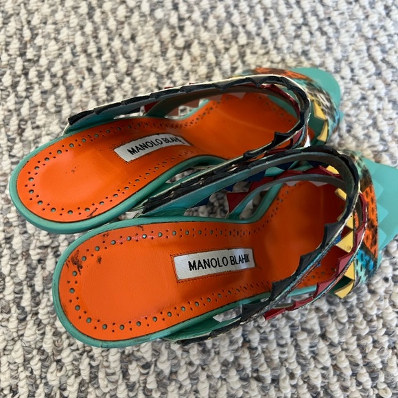 Manolo Blahnik heels size 37.5 EU - Picture 3 of 13